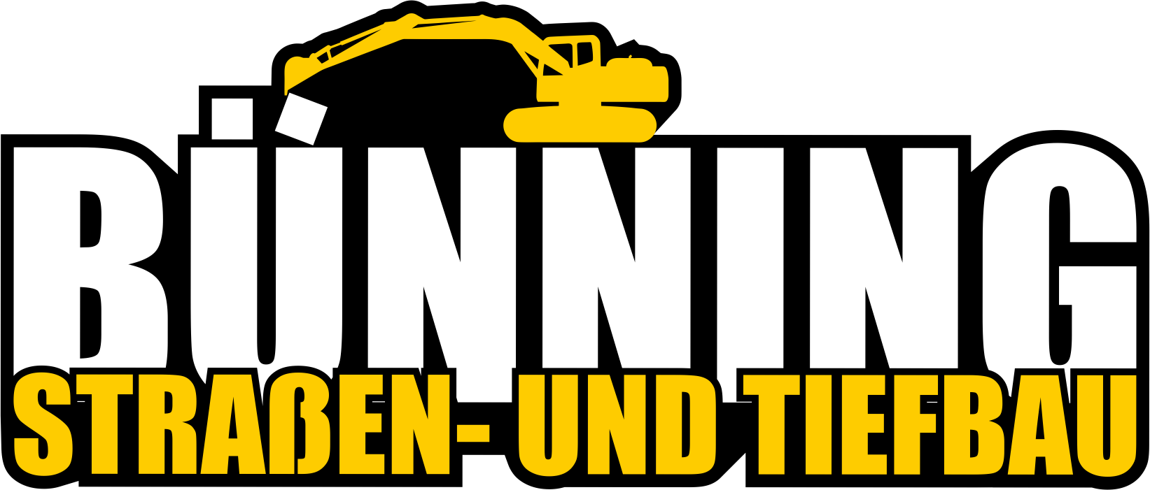 Logo, Bünning Straßen- und Tiefbau GmbH